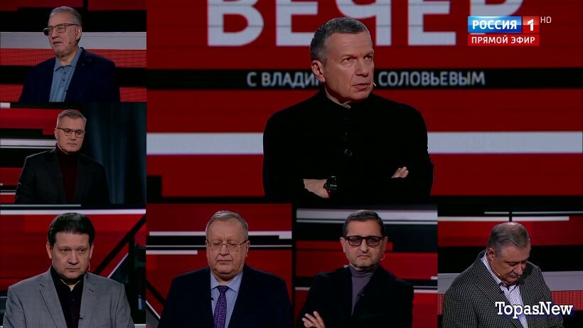 Вечер с Соловьёвым 19.01.26 последний выпуск смотреть